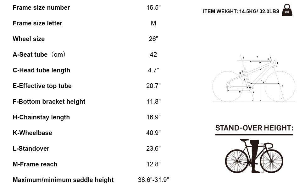 Hiland 26 Inch Women's Mountain Bike