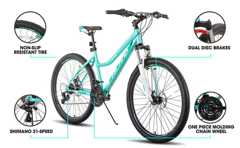 Hiland 26 Inch Women's Mountain Bike