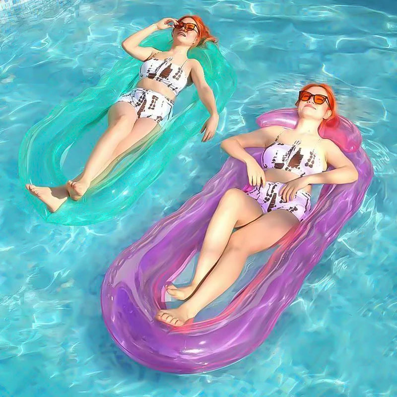 Inflatable Foldable Floating Water Hammock