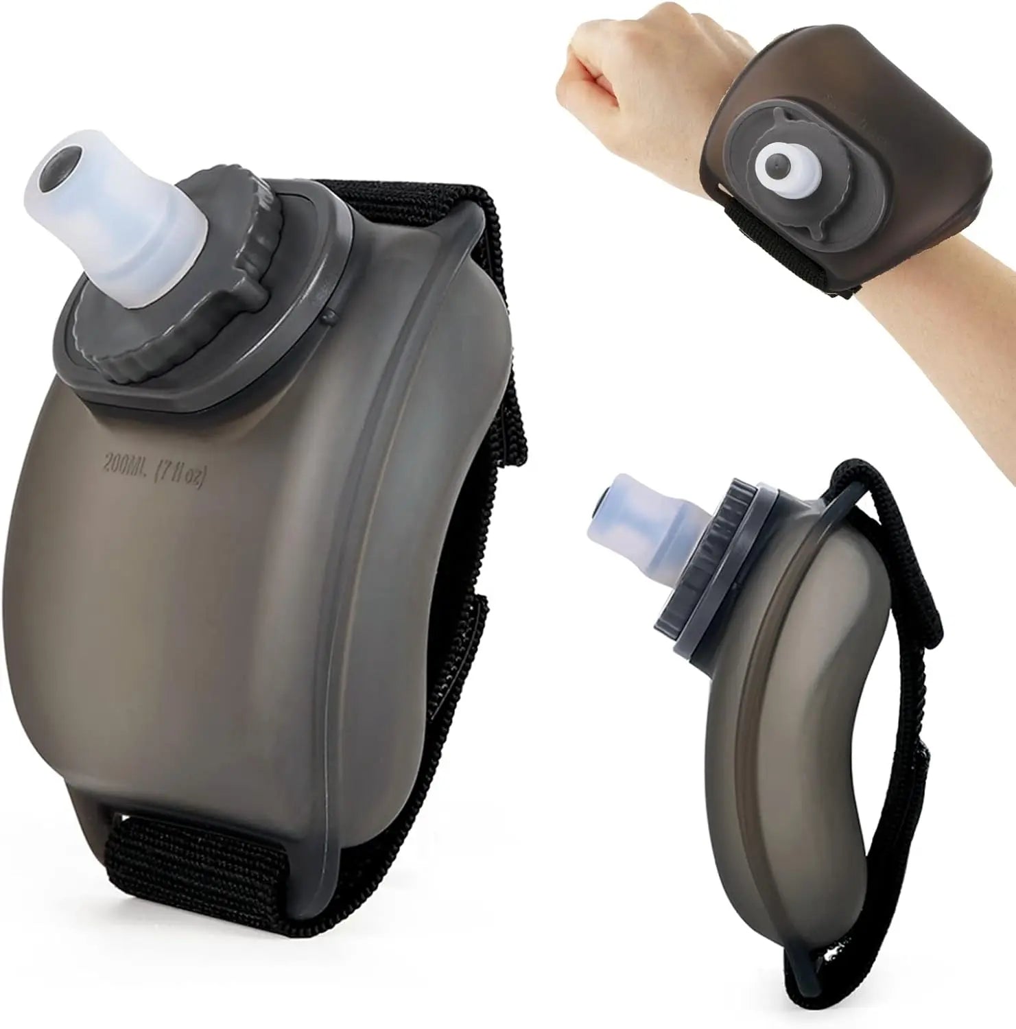 Sports wrist water bottle