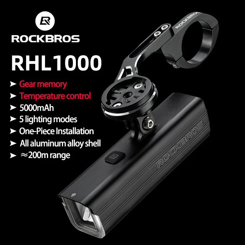 ROCKBROS Bike Front Light RHL 1000
