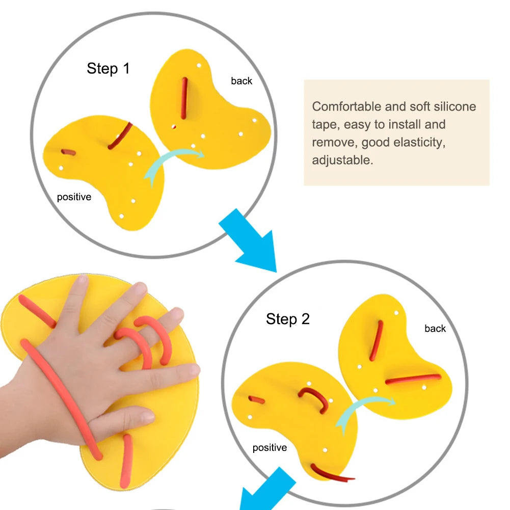 Silicone Swimming Paddles