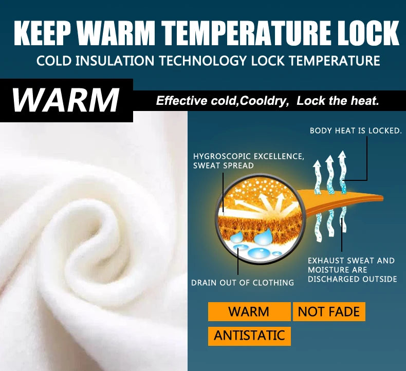 New  Winter Cycling Warm Fleece Jersey Set