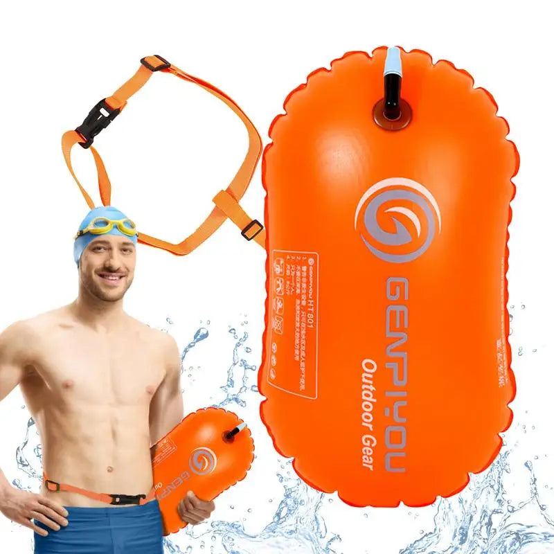 Multifunction Swim Float Bag with Waist Belt