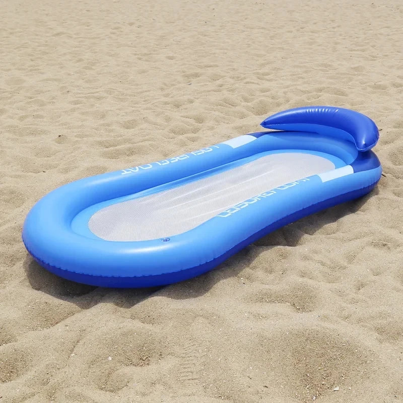 Inflatable Foldable Floating Water Hammock