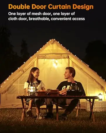 Easy Setup 4 Season Waterproof Windproof Outdoor Blow Up Luxury Cabin Tent