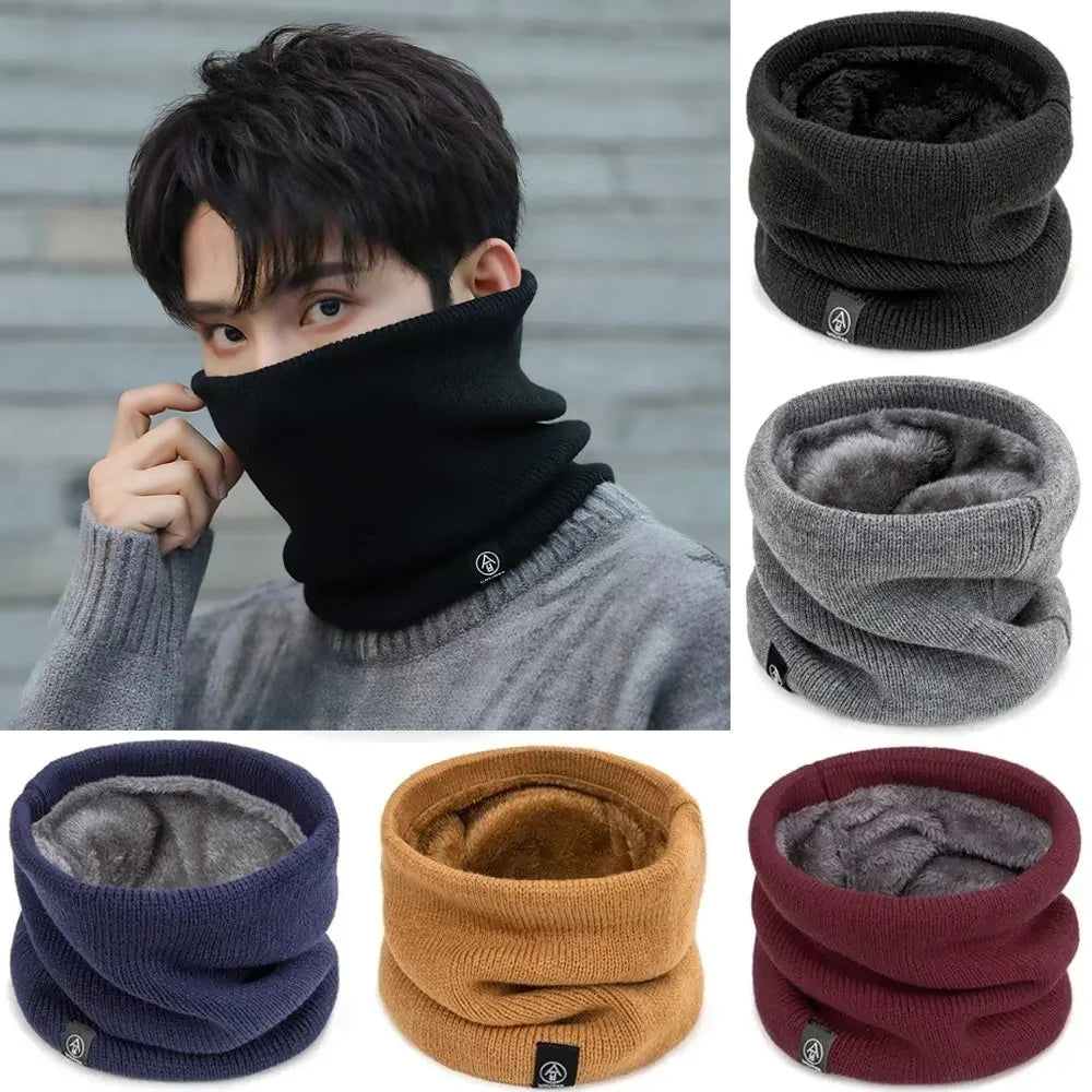 Fashion Soft Knitted Neck Warmer Sports Scarf