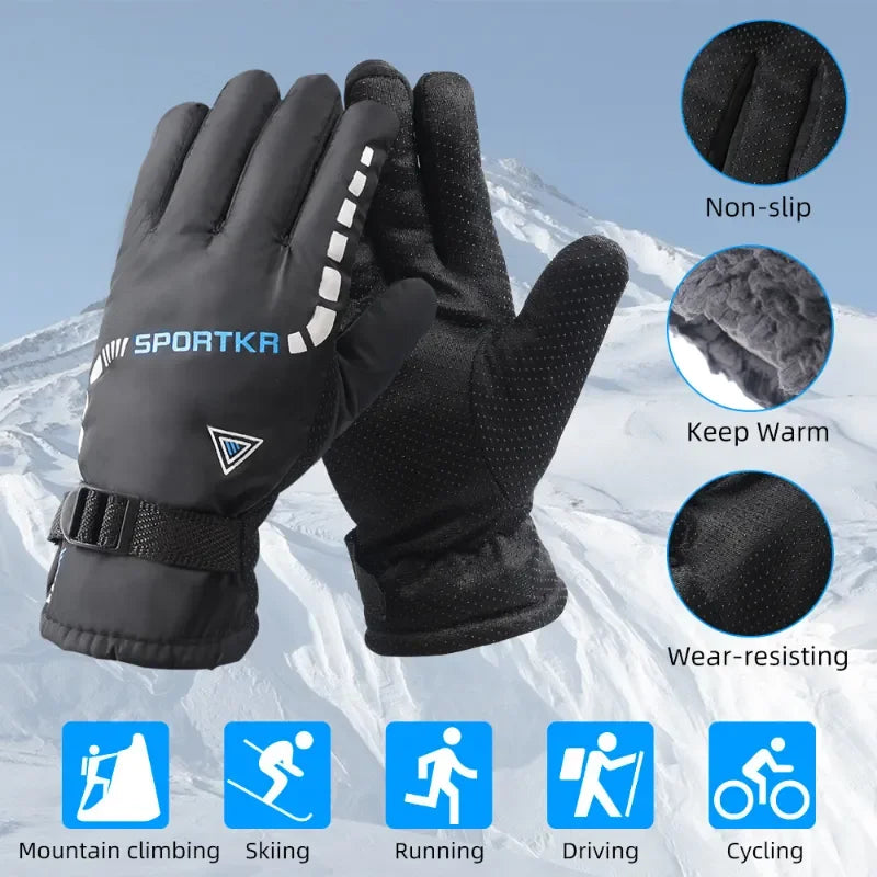 Waterproof Cycling Winter Gloves