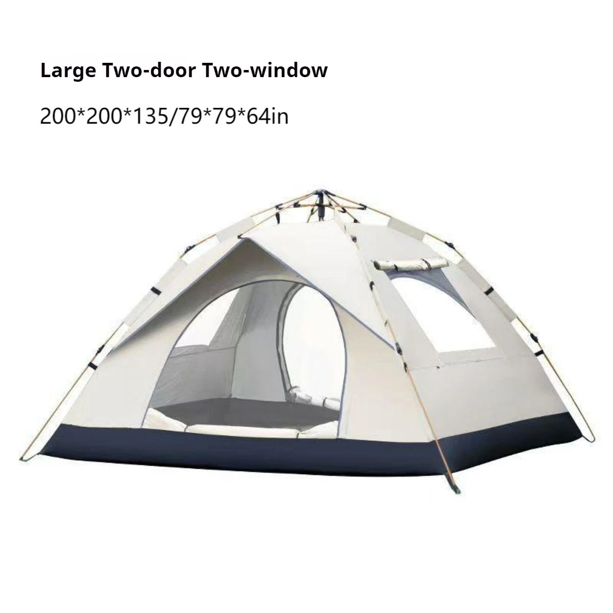 Automatic Quick-opening Tent with two doors and two windows