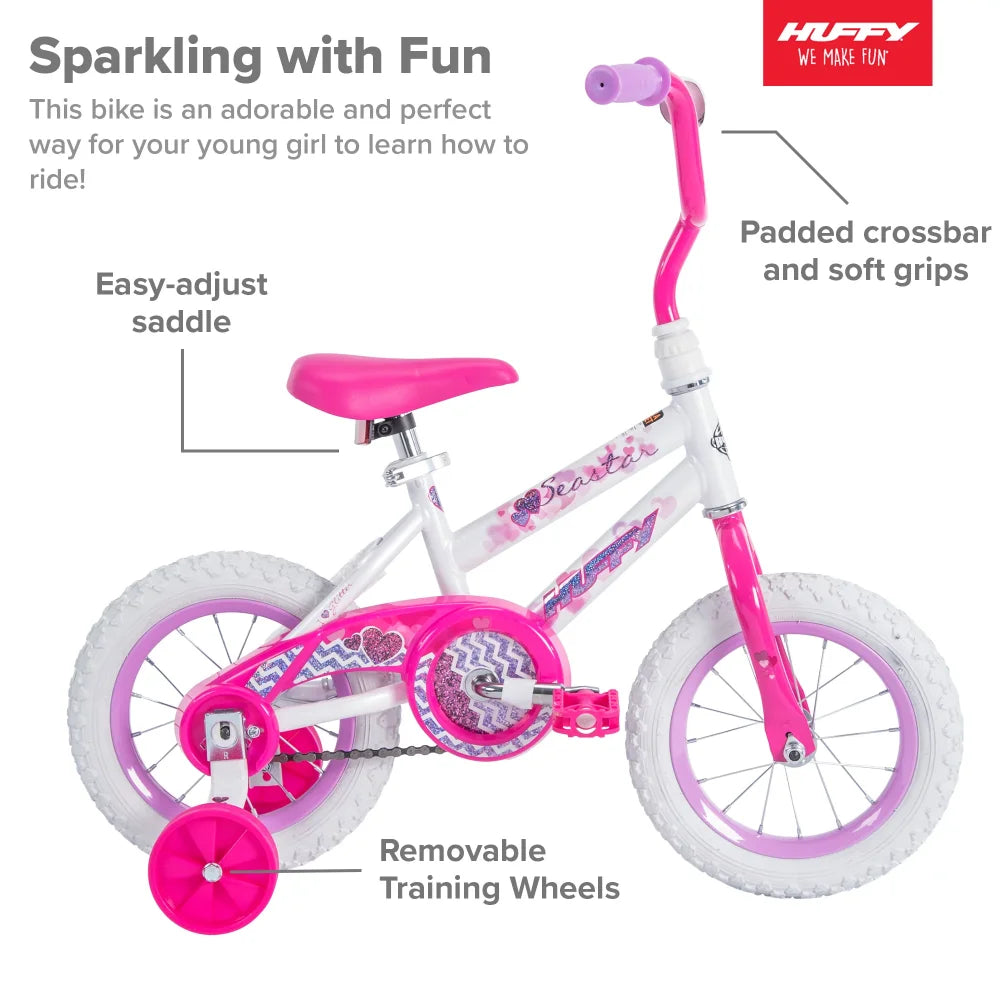 2023 Huffy 12 In. Sea Star Kids Bike