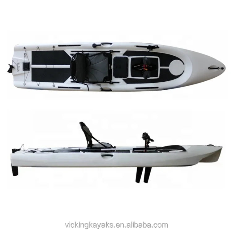 Pedal SUP Fishing  1 Person sit on top Kayak