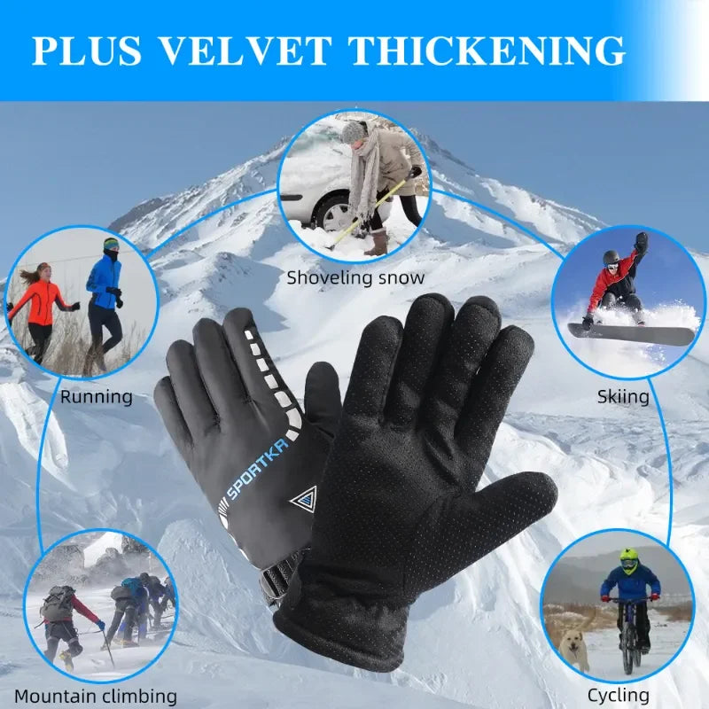 Waterproof Cycling Winter Gloves