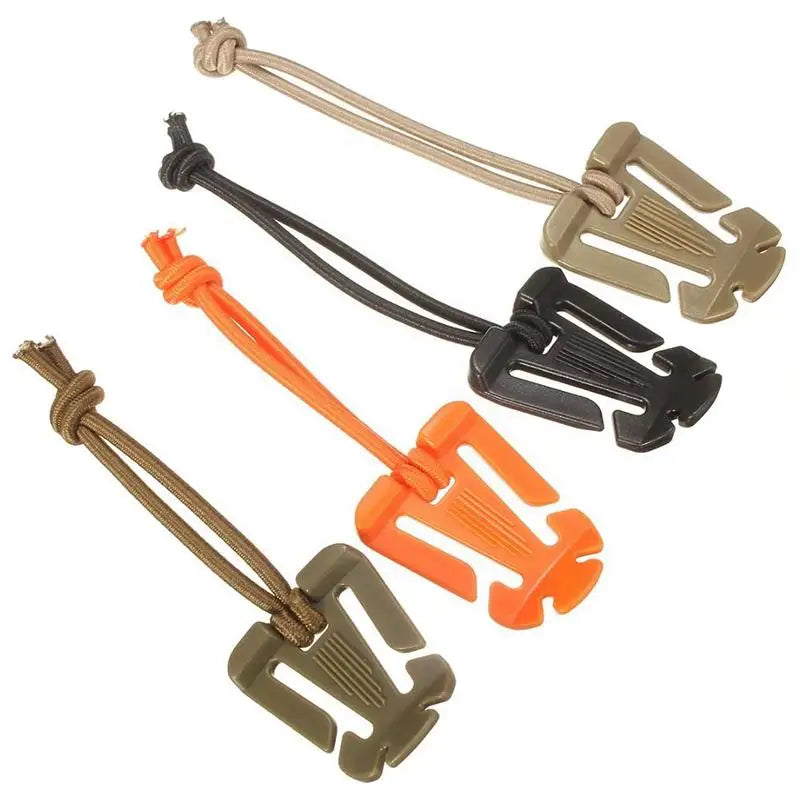 Webbing Fixed Buckle Cord Clips