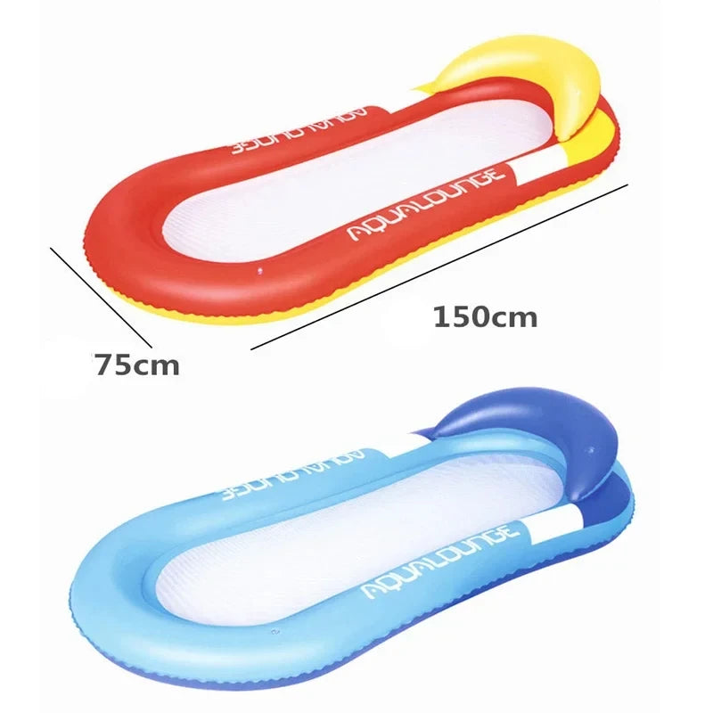 Inflatable Foldable Floating Water Hammock